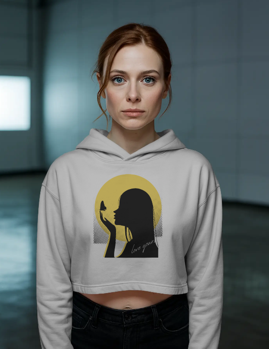 Women’s Crop Hoodie