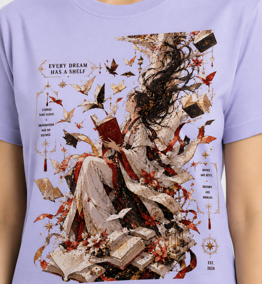 Women's Regular Cotton T-Shirt Werve Originals Anime Print