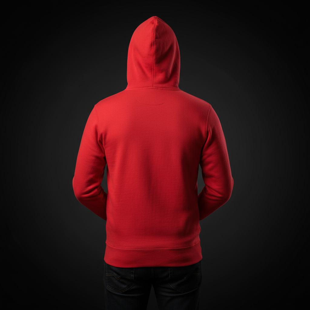 Men's Hoodie Drummer Print