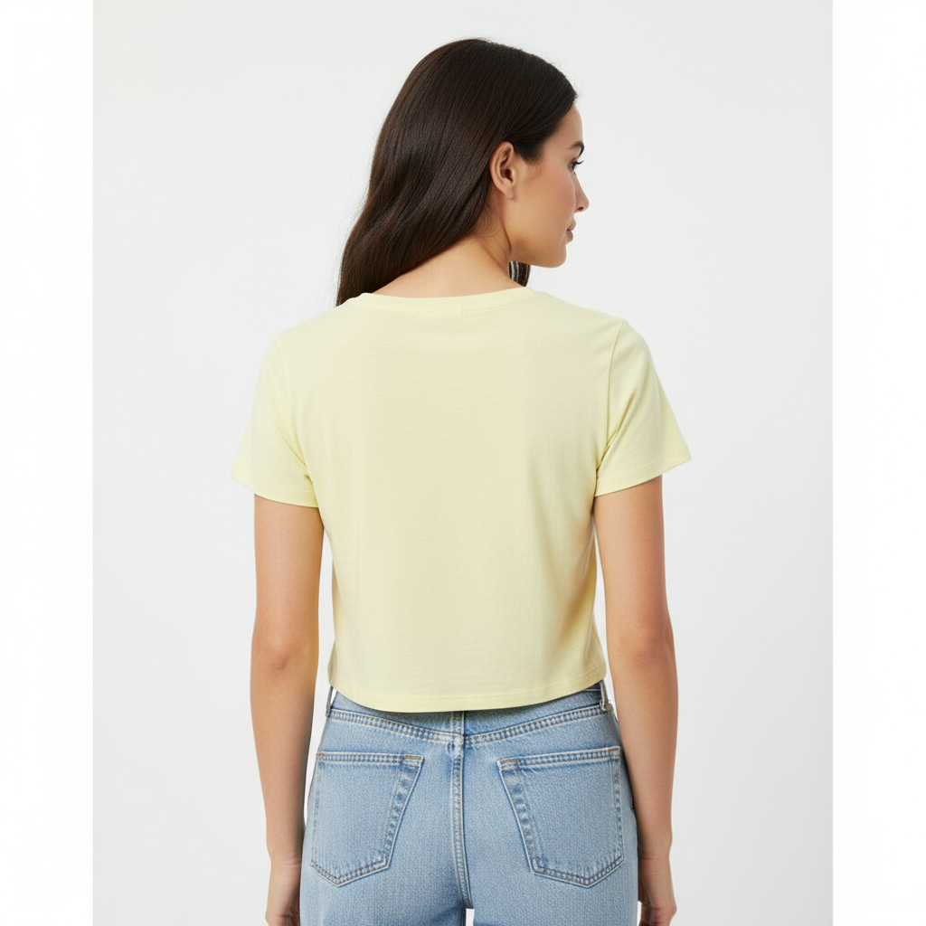 Women's Crop Top Floral Print