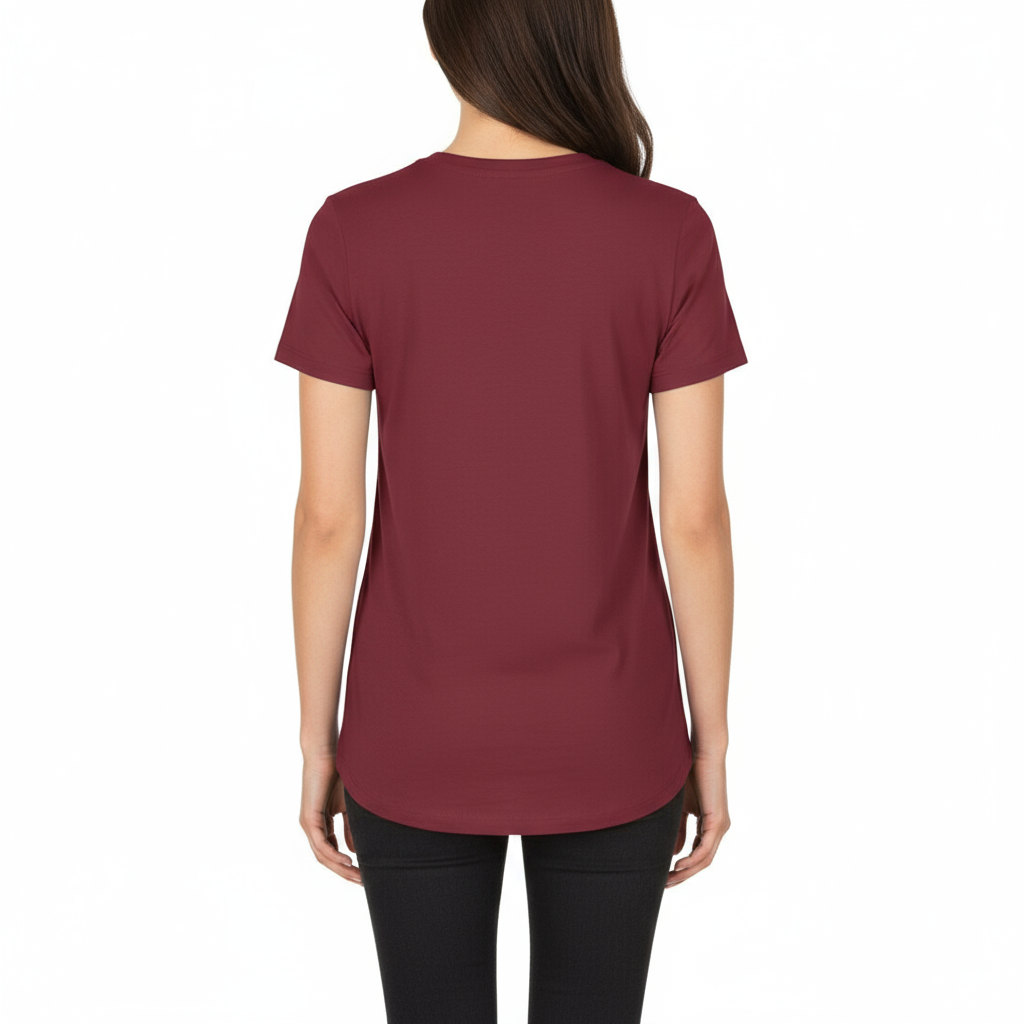 Women's Short Sleeves T-Shirt Scenery Print