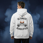 Mens Oversized Hoodie Ultimate Deadlifter Print