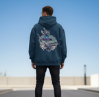 Men’s Oversized Hoodie Car print