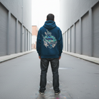 Men’s Oversized Hoodie Car print