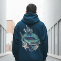 Men’s Oversized Hoodie Car print