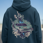 Men’s Oversized Hoodie Car print