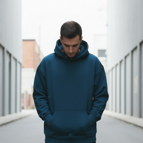 Men’s Oversized Hoodie Car print