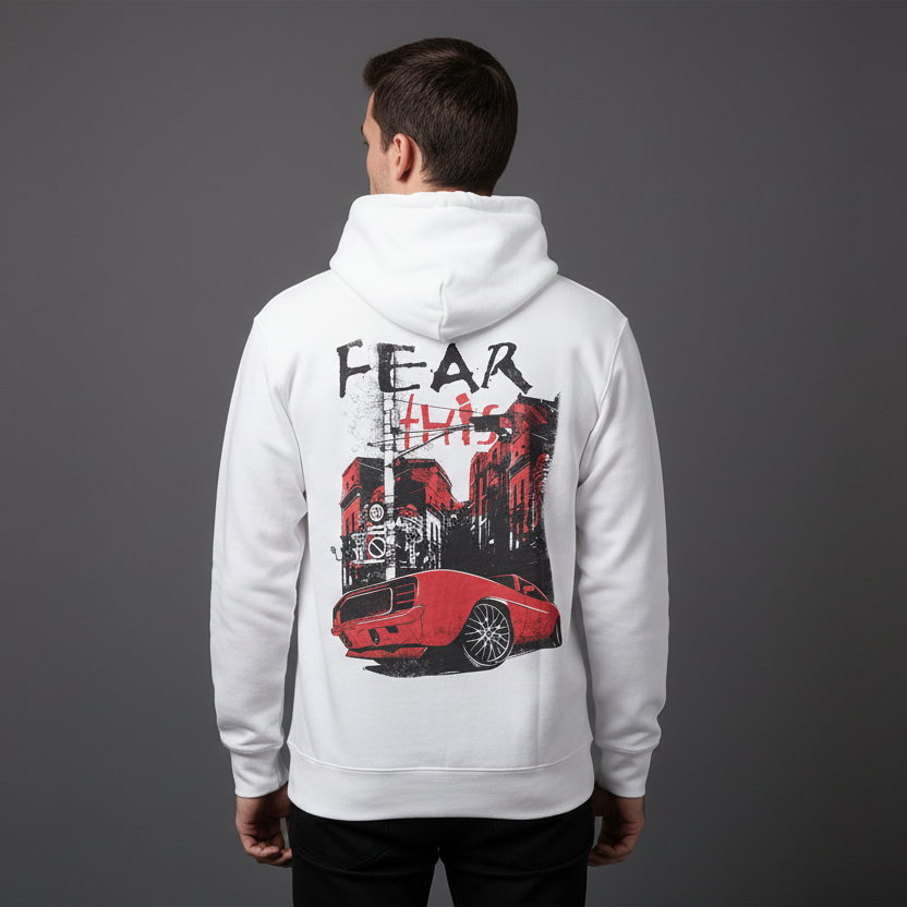Men’s Hoodie Car print