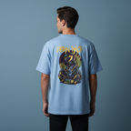 Men’s Oversized T-Shirt Born Race Skate Print