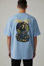 Men’s Oversized T-Shirt Born Race Skate Print