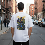 Men’s Oversized T-Shirt Born Race Skate Print