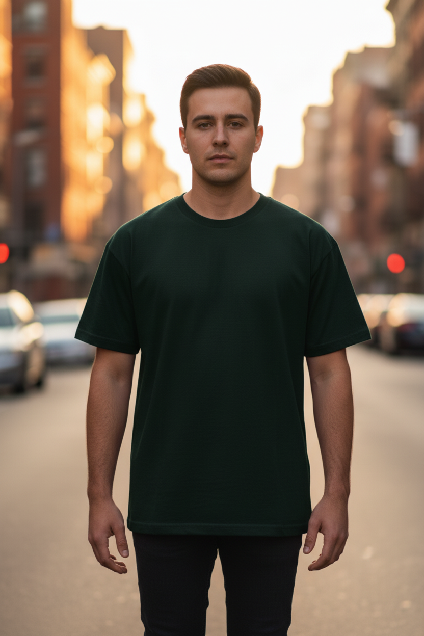 Men’s Oversized T-Shirt Catmonster Print