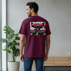 Men's Oversized T-Shirt Car Print