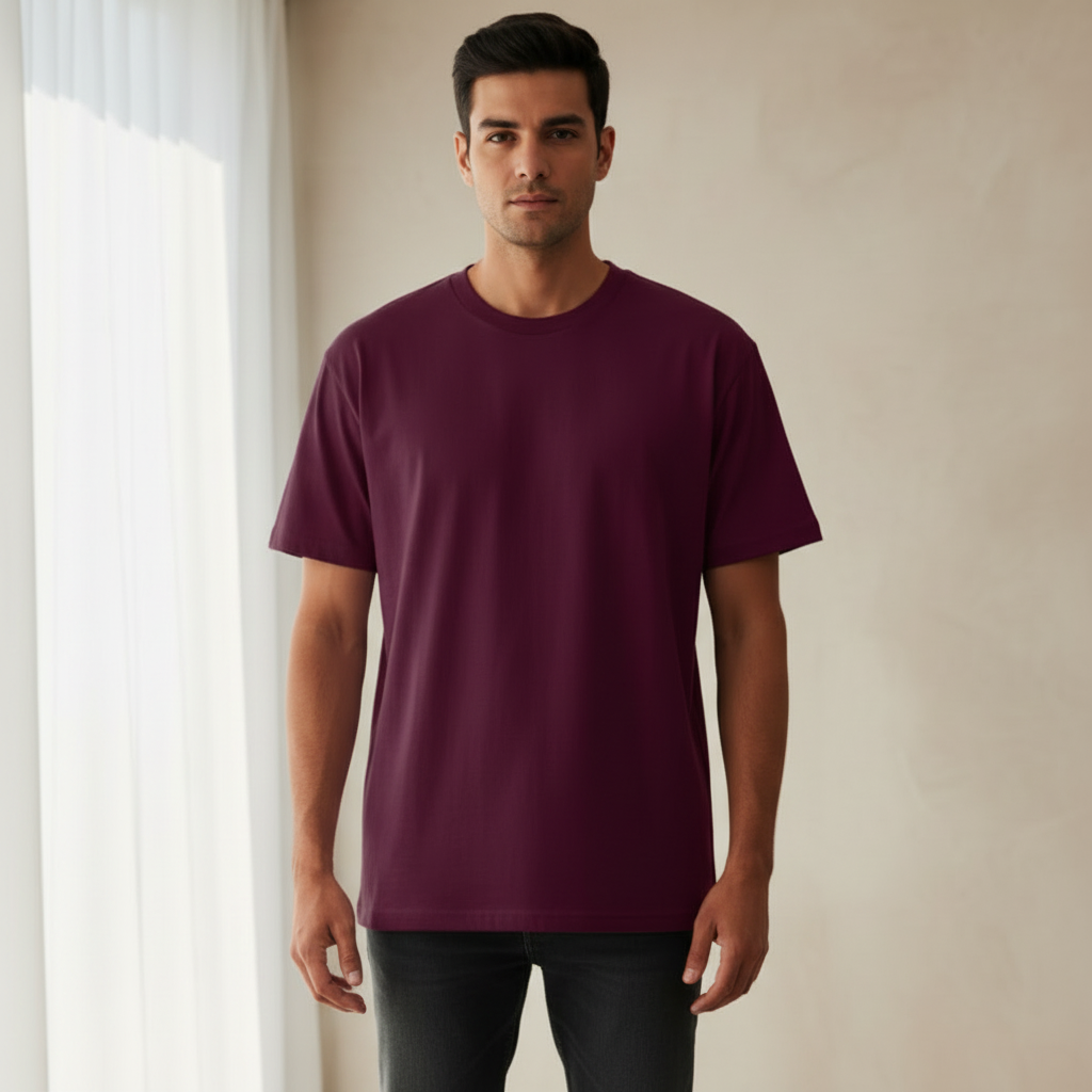Men's Oversized T-Shirt Car Print
