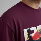 Men's Oversized T-Shirt Car Print