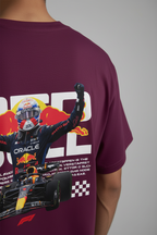 Men's Oversized T-Shirt Car Print
