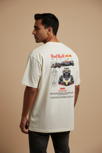 Men's Oversized T-Shirt Red Bull Racing Print