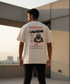 Men's Oversized T-Shirt Red Bull Racing Print