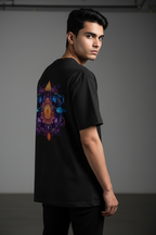 Men's Oversized T-Shirt Chakra print