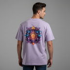 Men's Oversized T-Shirt Chakra print