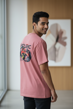 Men's Oversized T-Shirt Car Print