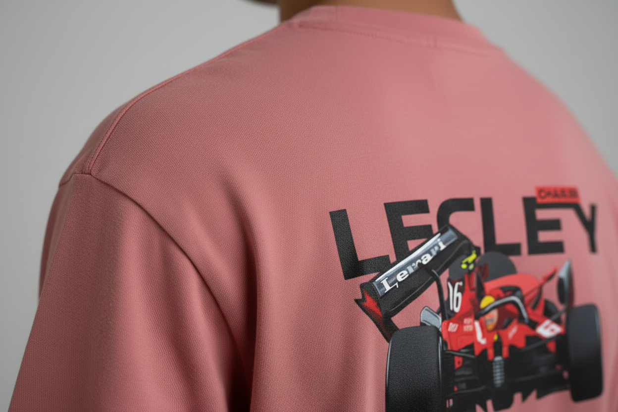 Men's Oversized T-Shirt Car Print