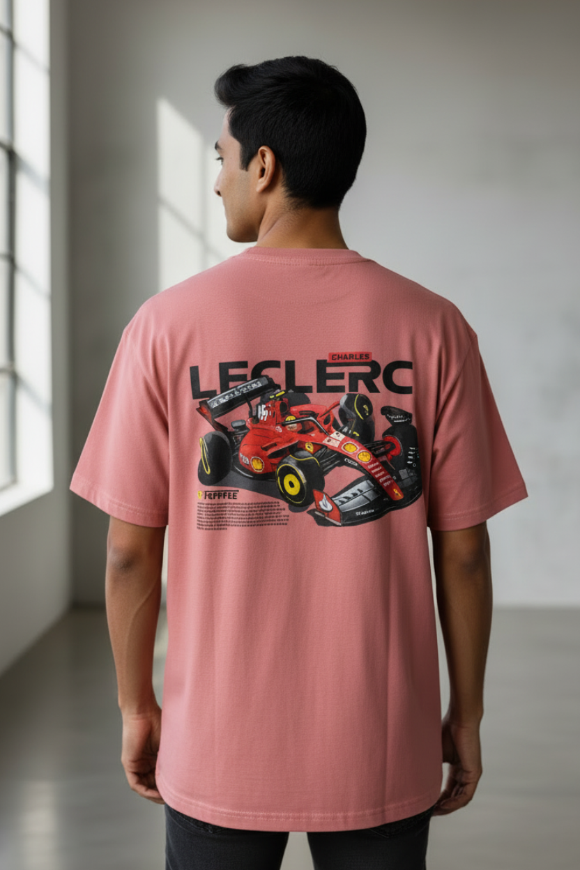 Men's Oversized T-Shirt Car Print