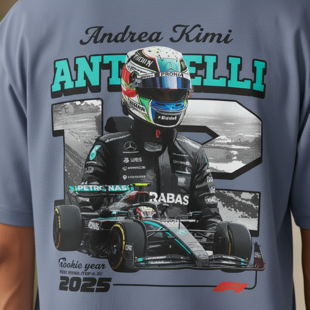 Men's Oversized T-Shirt Car Print