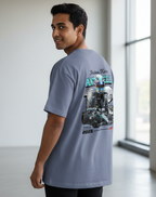 Men's Oversized T-Shirt Car Print