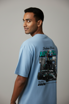 Men's Oversized T-Shirt Car Print