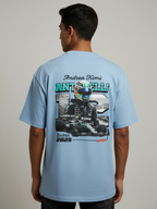Men's Oversized T-Shirt Car Print