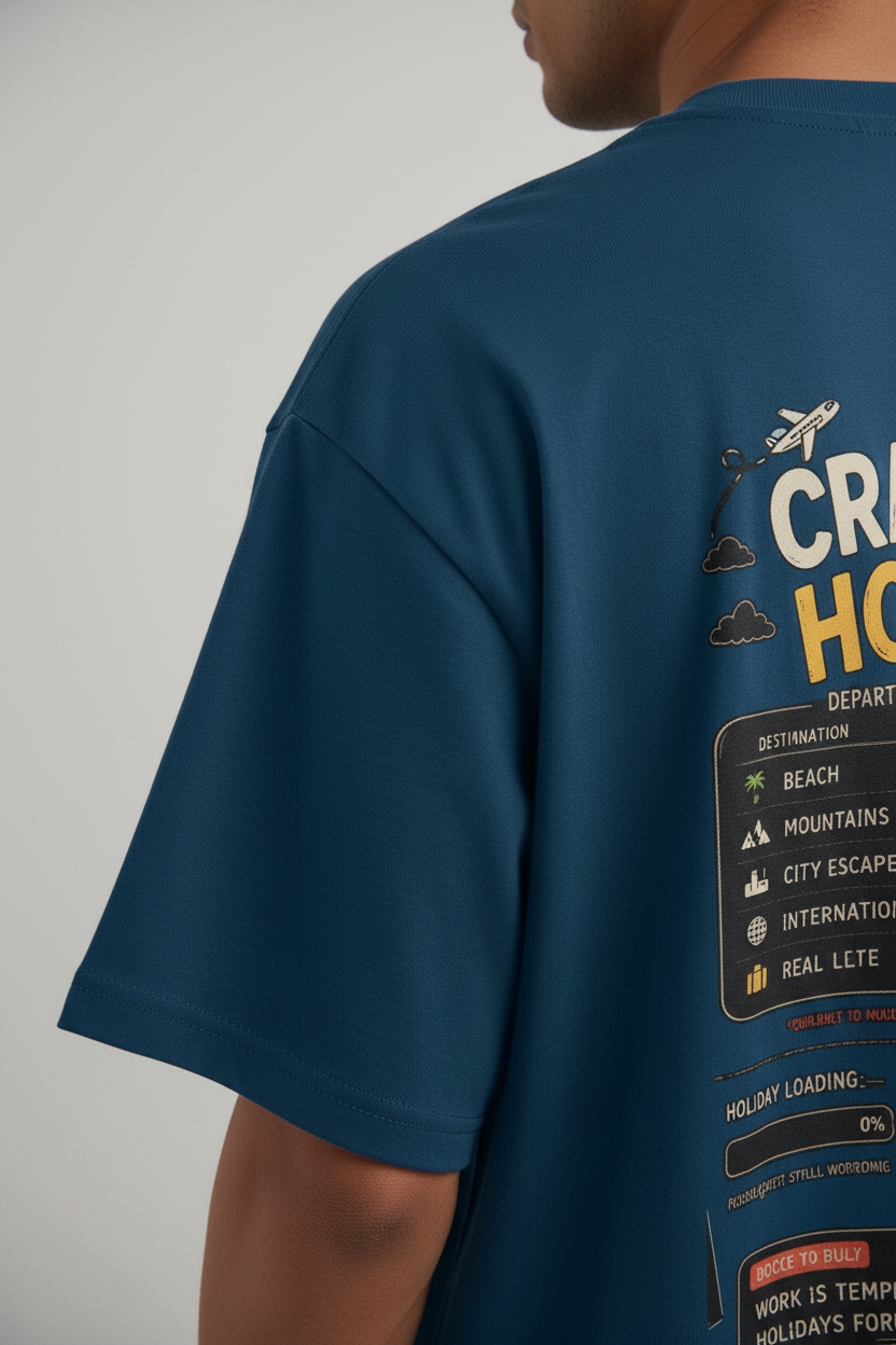 Men's Oversized T-Shirt Craving Holiday Print