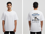 Men's Oversized T-Shirt 'Installing Motivation' Print