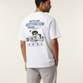 Men's Oversized T-Shirt 'Installing Motivation' Print