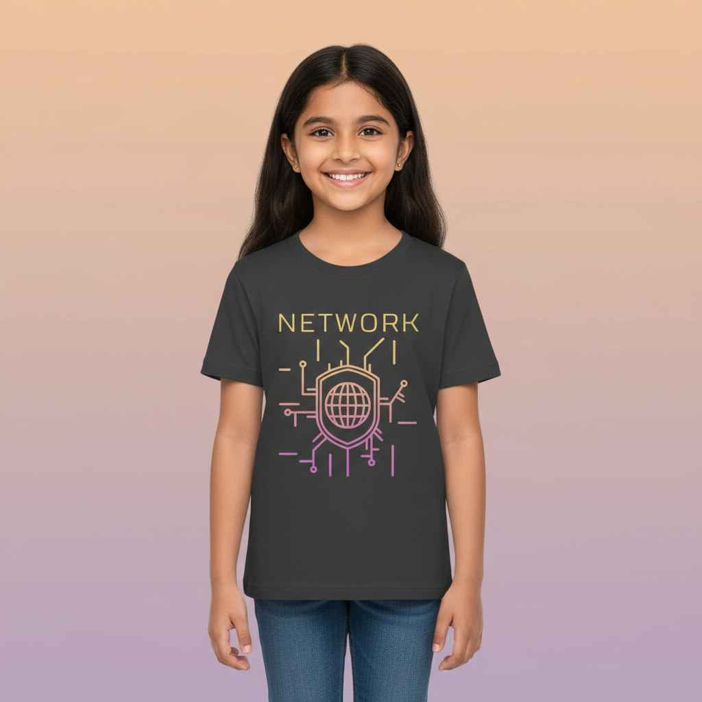 Kids Unisex T-Shirt Network Print