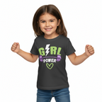 Kids Girl's T-Shirt Girl Power Print
