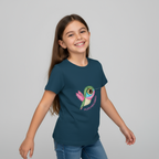 Kids Girl's T-Shirt Hummingbird Print