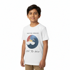 Kids Unisex T-shirt Surfing Beach Print