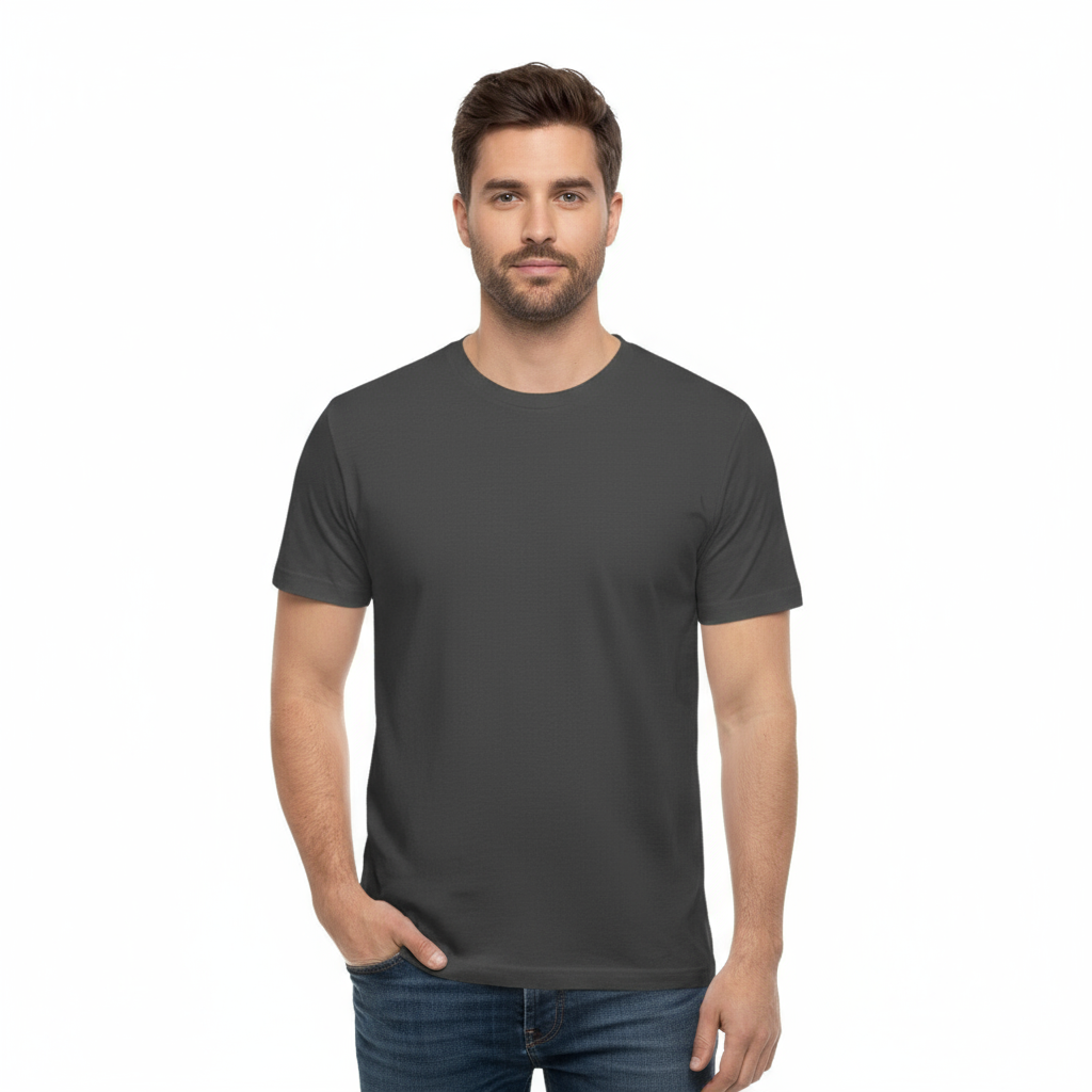 Men's Half Sleeves T-Shirt Lion Print