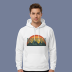 Men's Hoodie Mountain Print