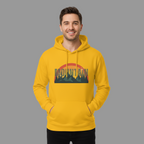 Men's Hoodie Mountain Print
