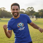 Men's Soccer Print Regular T-Shirt