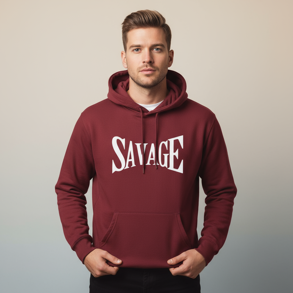 Men's Hoodie Savage Print
