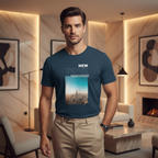Men's Regular T-Shirt New York Print