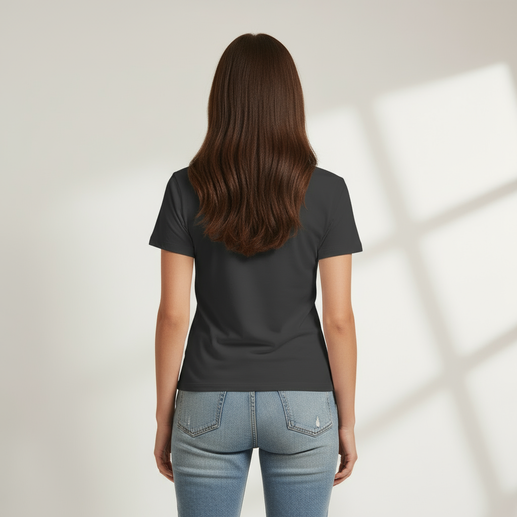 Women's Short Sleeves T-Shirt Don't Waste Time Print