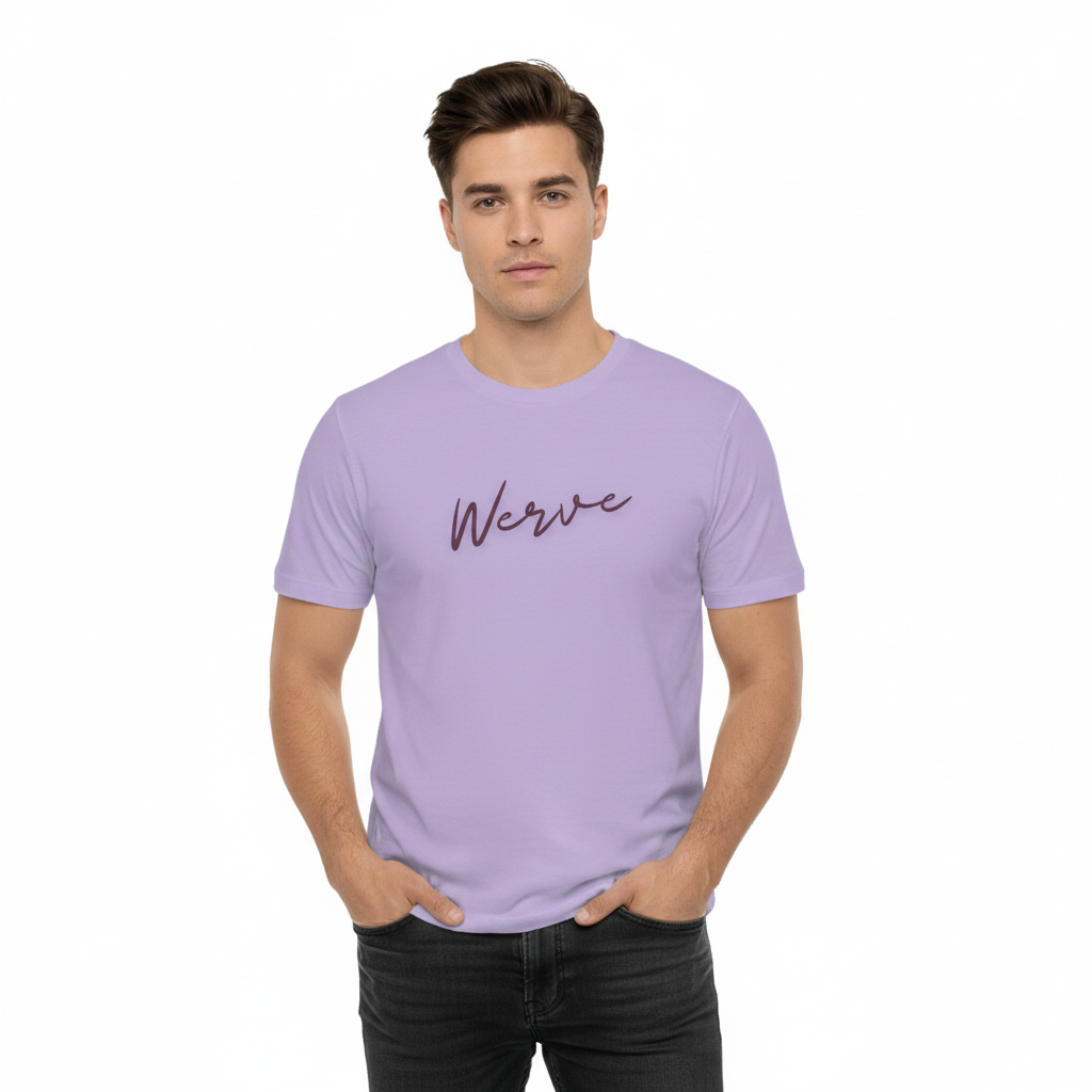 Men's Short Sleeves T-Shirt Werve Print