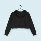 Women's Crop Hoodie Save Tree print