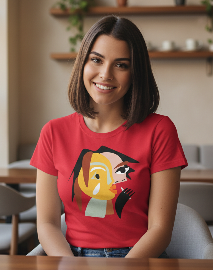 Women's Regular T-Shirt Art Print