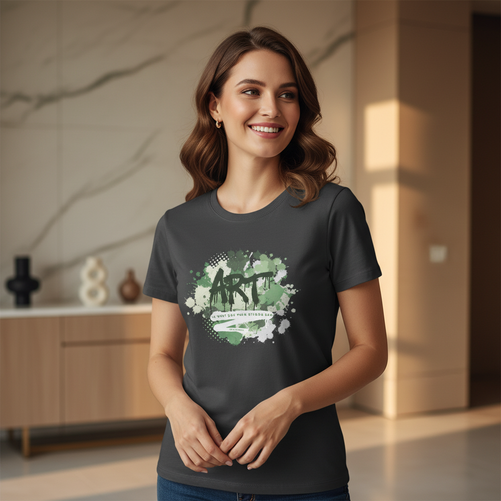 Women's Regular T-Shirt Art Print