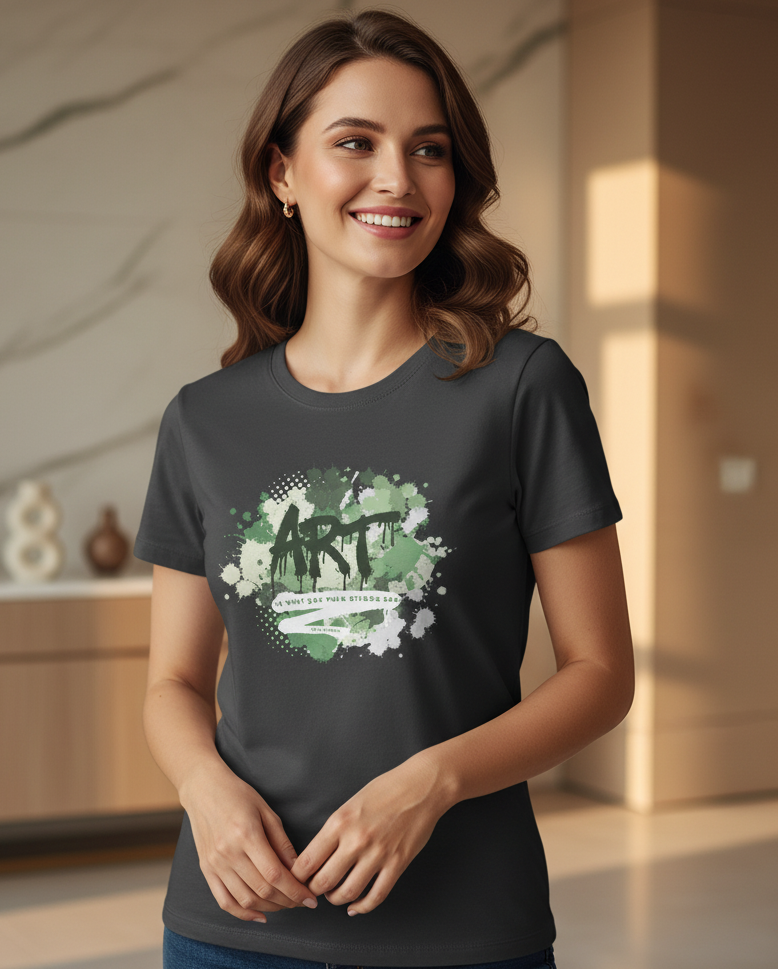 Women's Regular T-Shirt Art Print